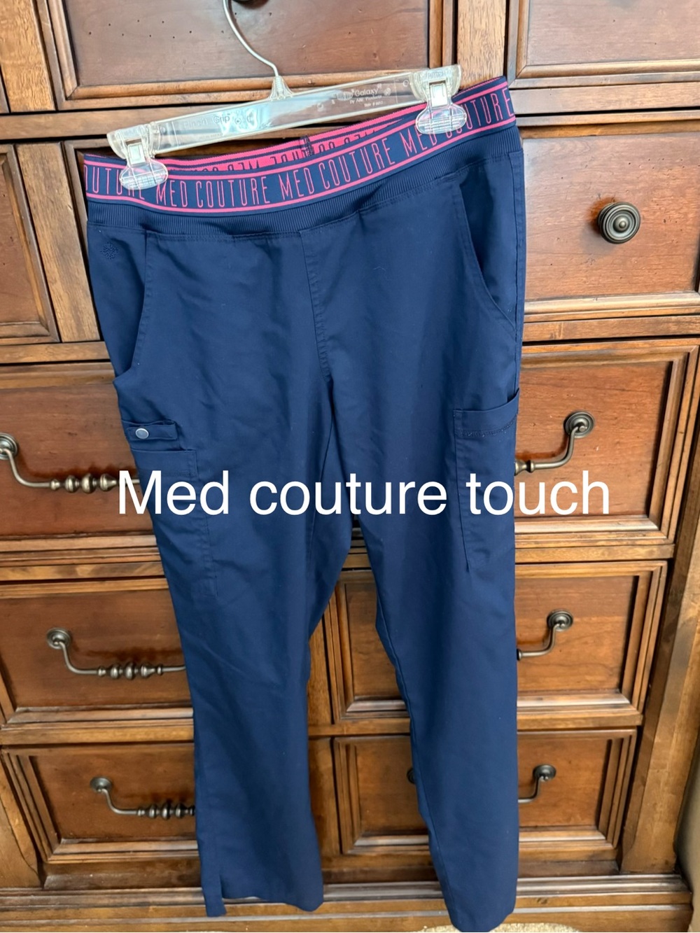 Med Couture Navy Scrub Pants
